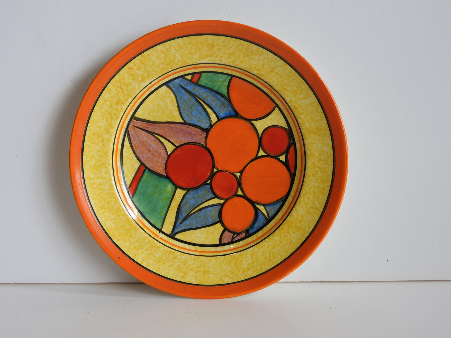 Clarice Cliff Bizarre Borries plate 1930