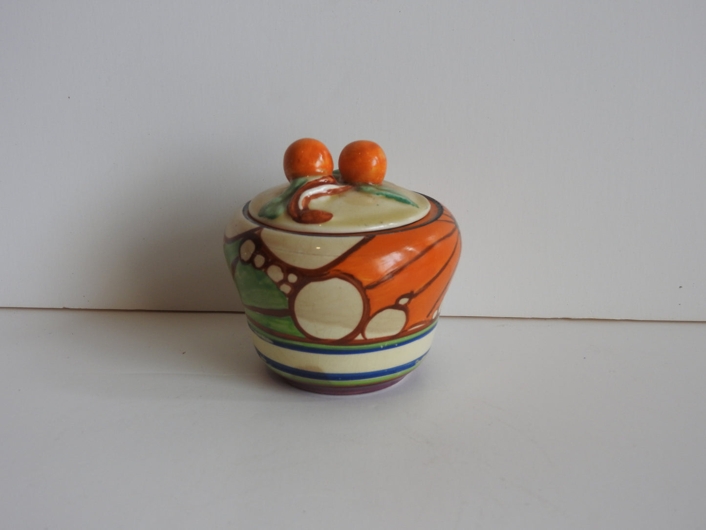 Clarice Cliff Preserve Pot Fantasque Broth