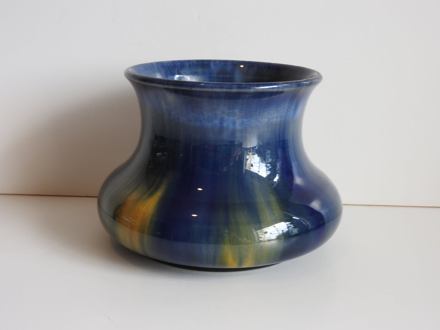 Tasmanian Blue McHugh Vase 1930's