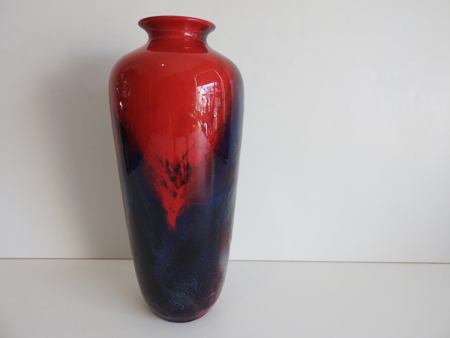 Large Doulton Sung Flambe Vase 1930's